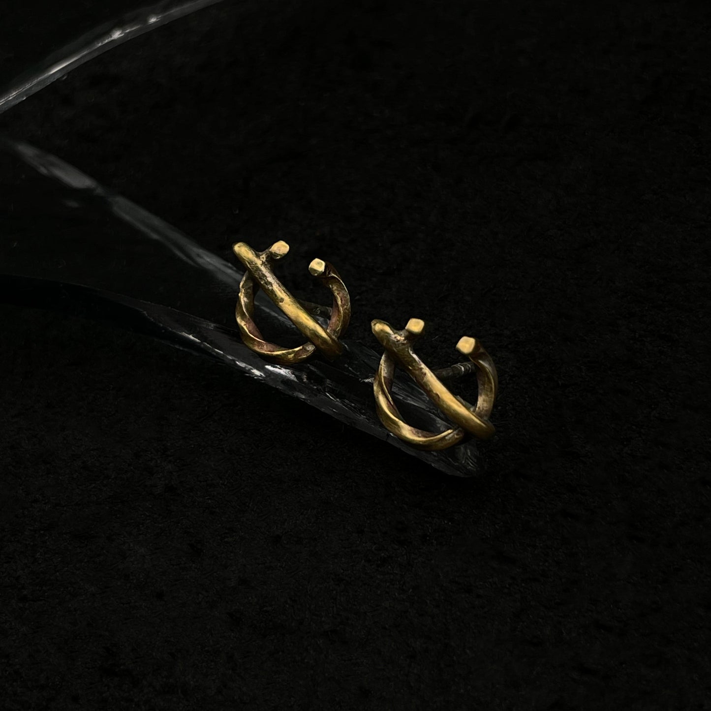 Auskarai "Baltiškosios sagytės"