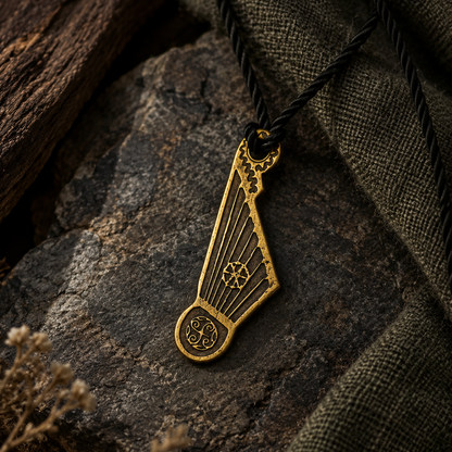 Pendant "Lithuanian zither"