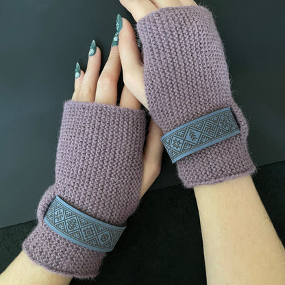 100% Alpakų vilnos riešinės