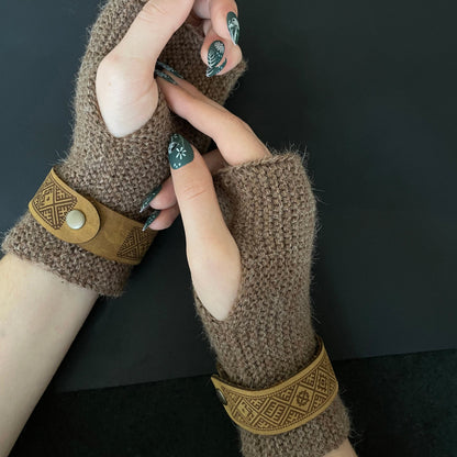 100% Alpakų vilnos riešinės